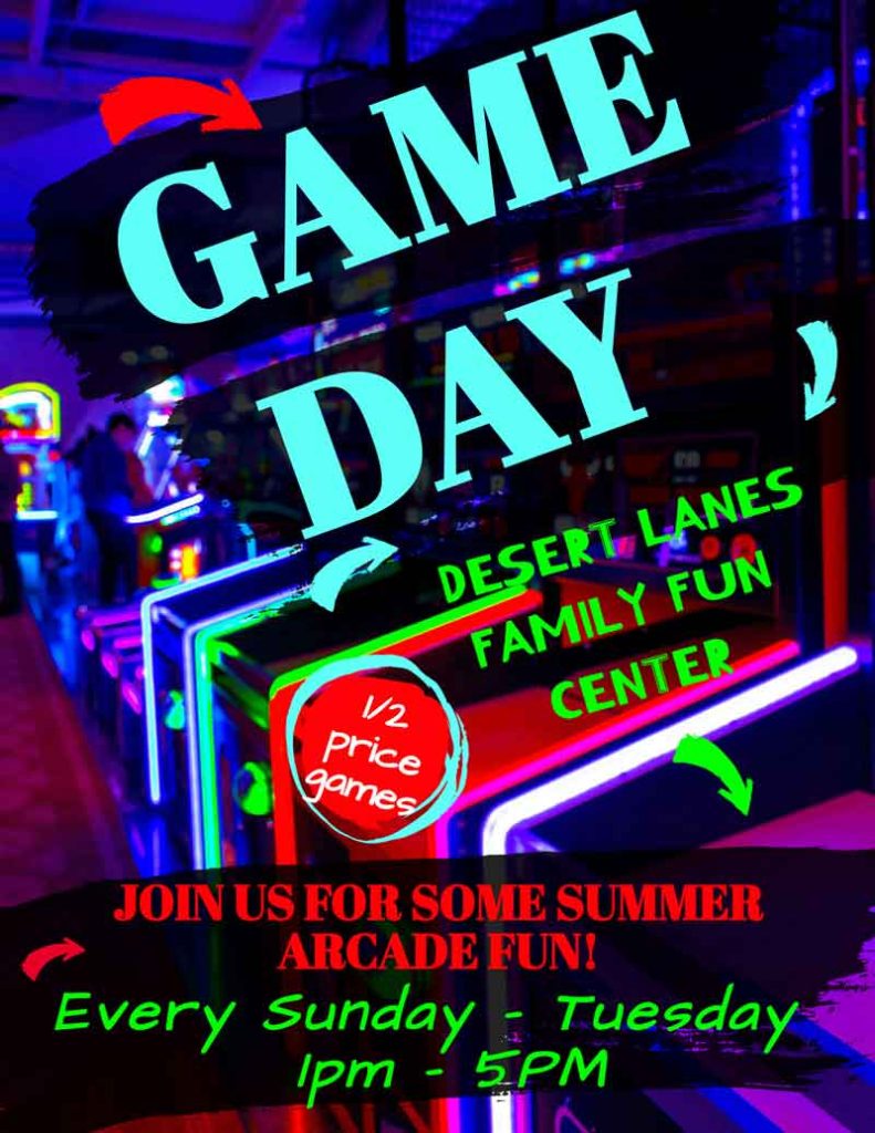 game day special